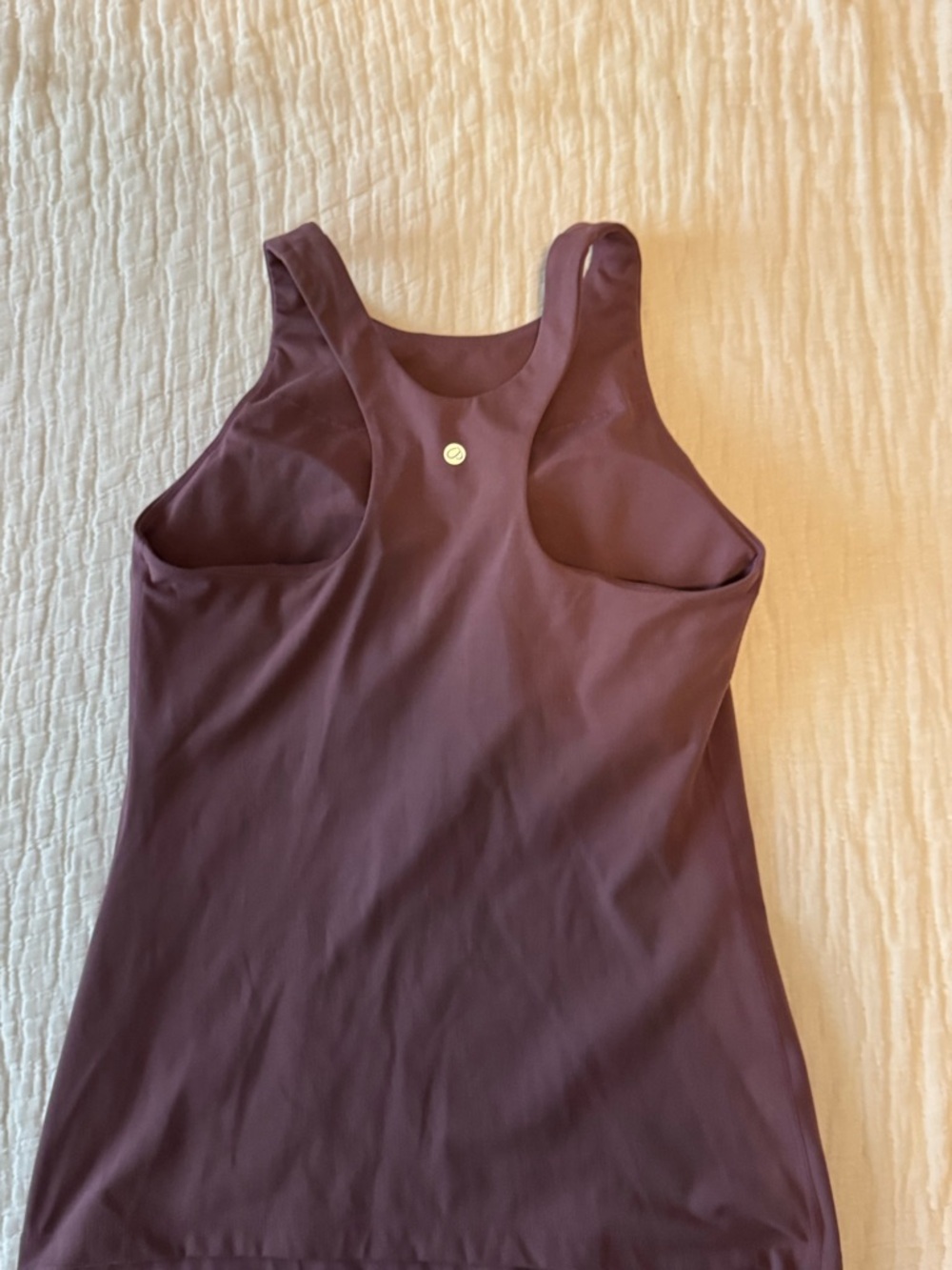CRZ YOGA Sleeveless High-Neck Tank Top - Mauve - Picture 5 of 8